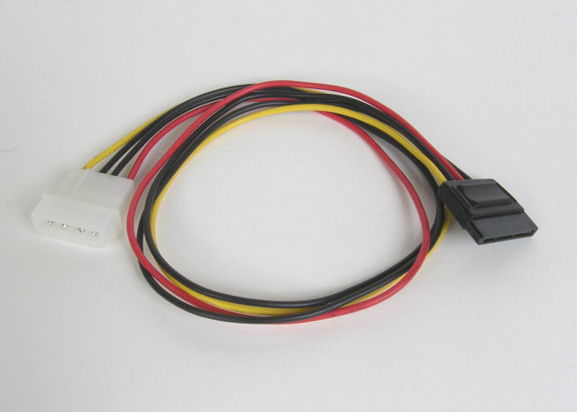 IDE to SATA Power Extension Cable