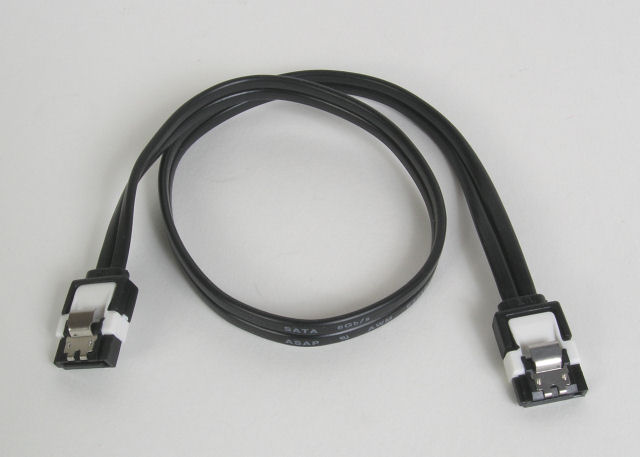 Latching SATA Data Cable